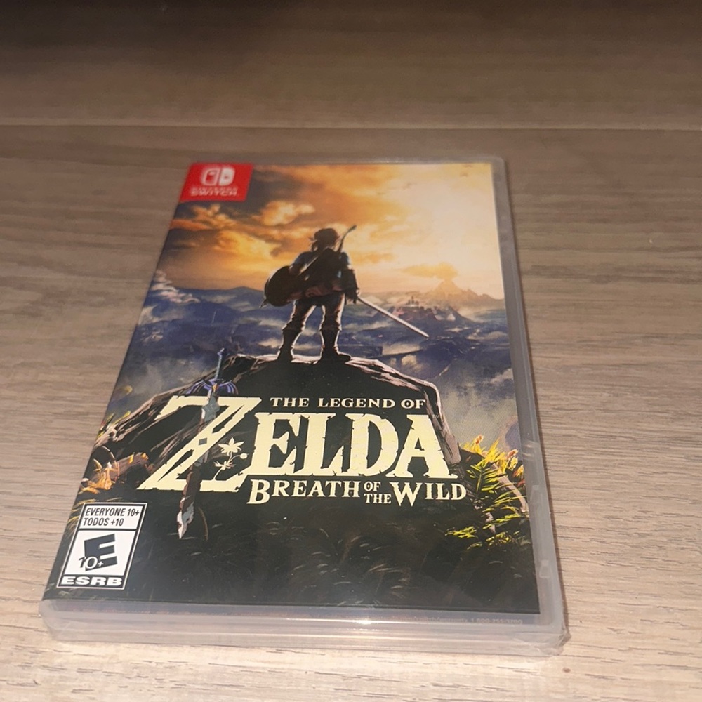Nintendo Switch Game: The Legend Of Zelda Breath Of The Wild